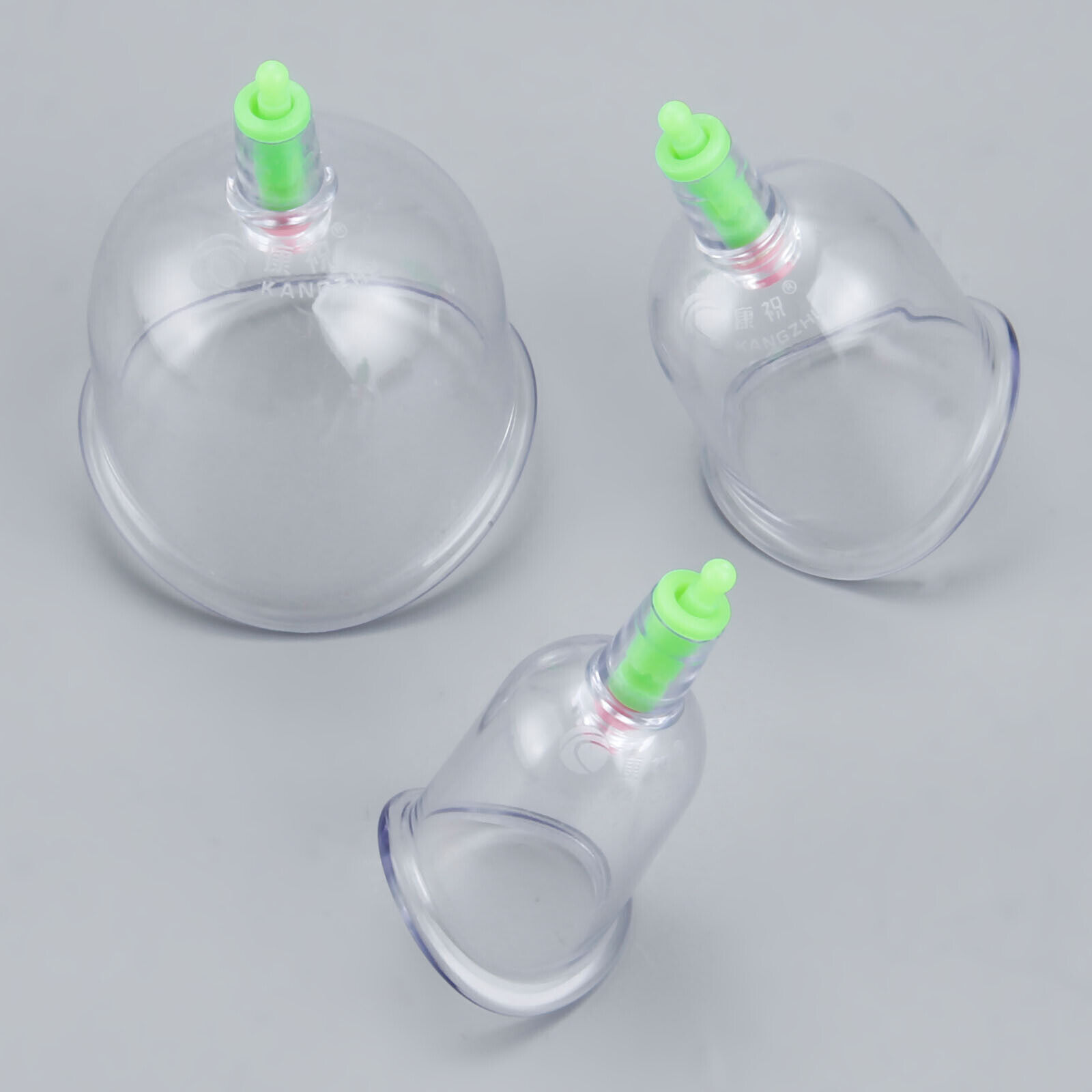 Curved Vacuum Cups Cupping Physical Therapy for Joints Arthritis Massage Set Unbranded/Generic Does Not Apply - фотография #5