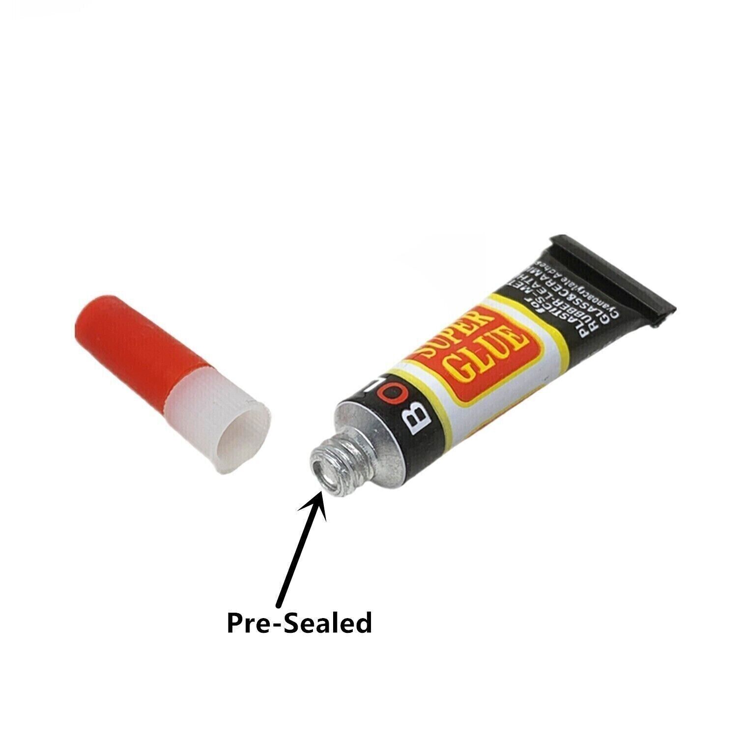 30 Super Glue Crazy Cyanoacrylate Adhesive All purpose Precision tip Tubes  BOLI Super Glue - фотография #3