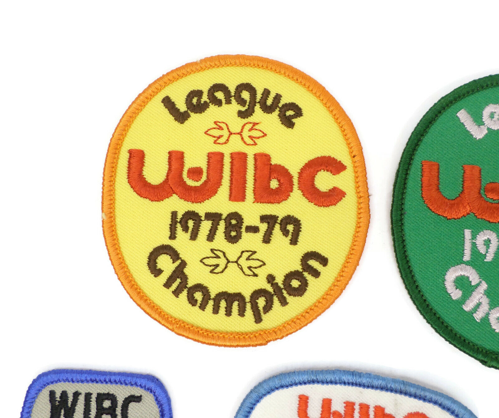 5 WIBC & FWBA Bowling Tournament Champion Patches (SOME HANDLING WEAR) WIBC / FWBA - фотография #3