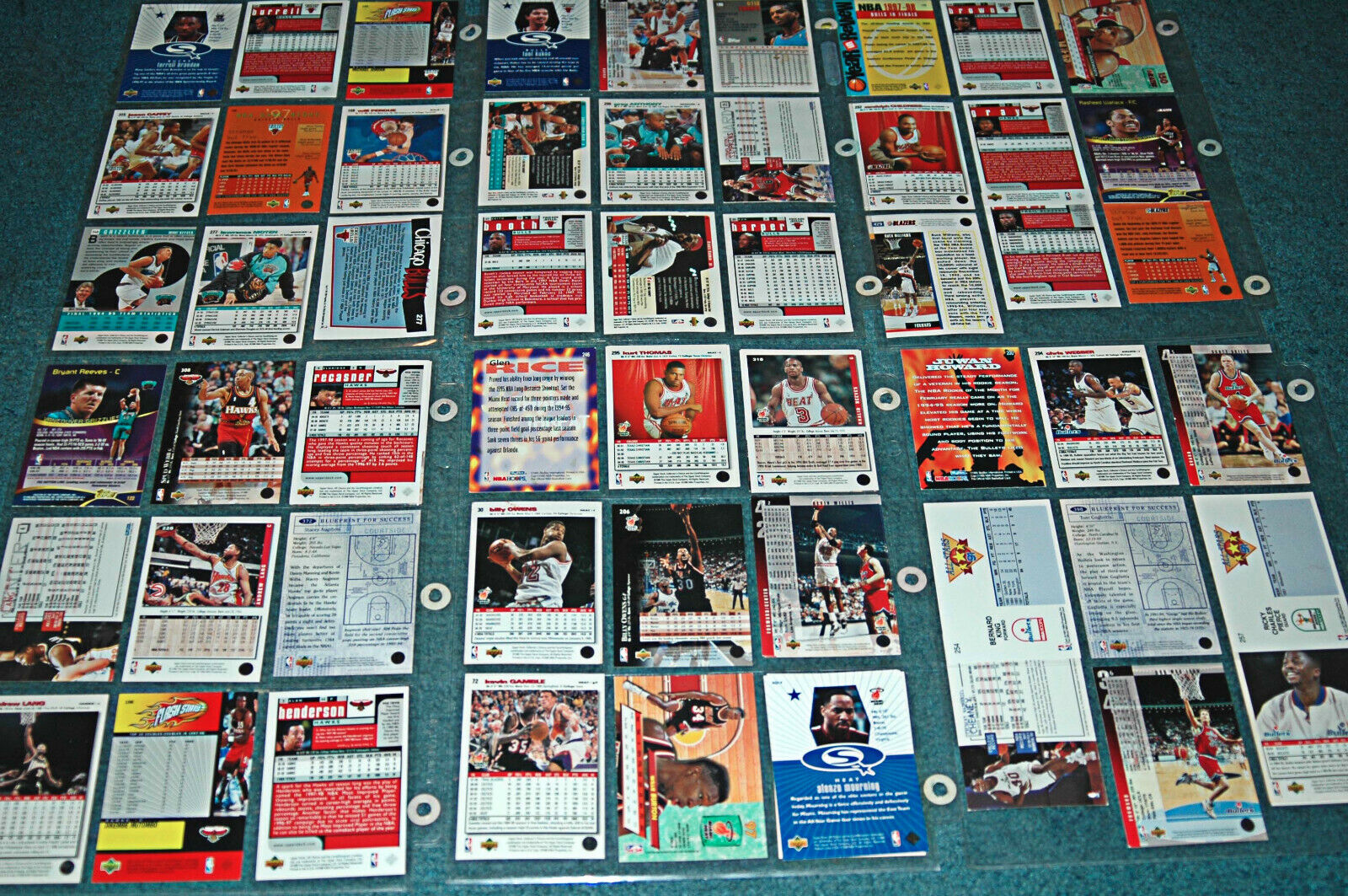 Upper Deck Topps Basketball Cards LOT 1992 - 1998 (63 Pieces VGC) Estate Find Без бренда - фотография #4