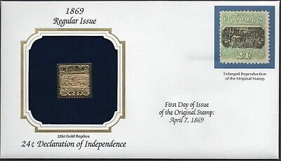 1869 Regular Issue U.S Golden Replicas of Classic Stamps . Set of 10 Без бренда - фотография #7