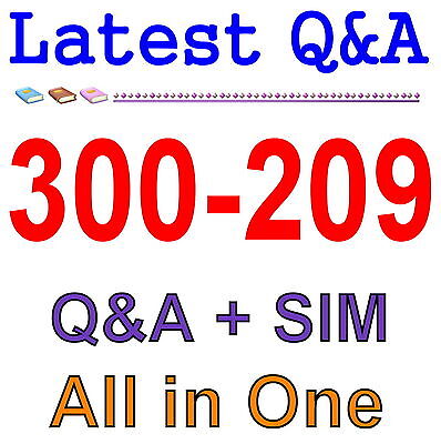 Cisco Best Practice Material For 300-209 Exam Q&A+SIM Без бренда