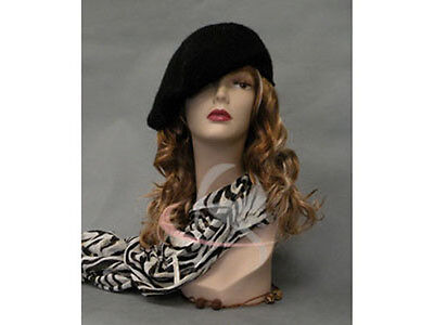 2PCS Female Mannequin Head Bust Wig Hat Jewelry Display #TinaF3 X2 Без бренда - фотография #4