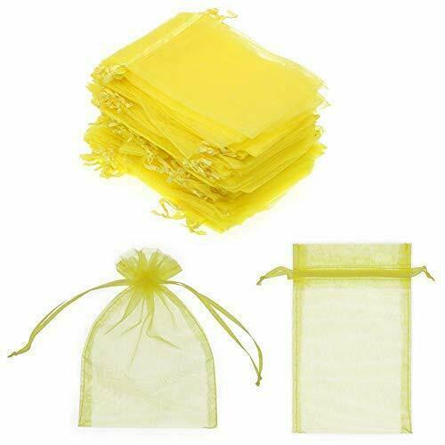  New "4x4" Drawstring Organza Bags Jewelry Pouches Wedding Party Favor Gift Bags Unbranded - фотография #5