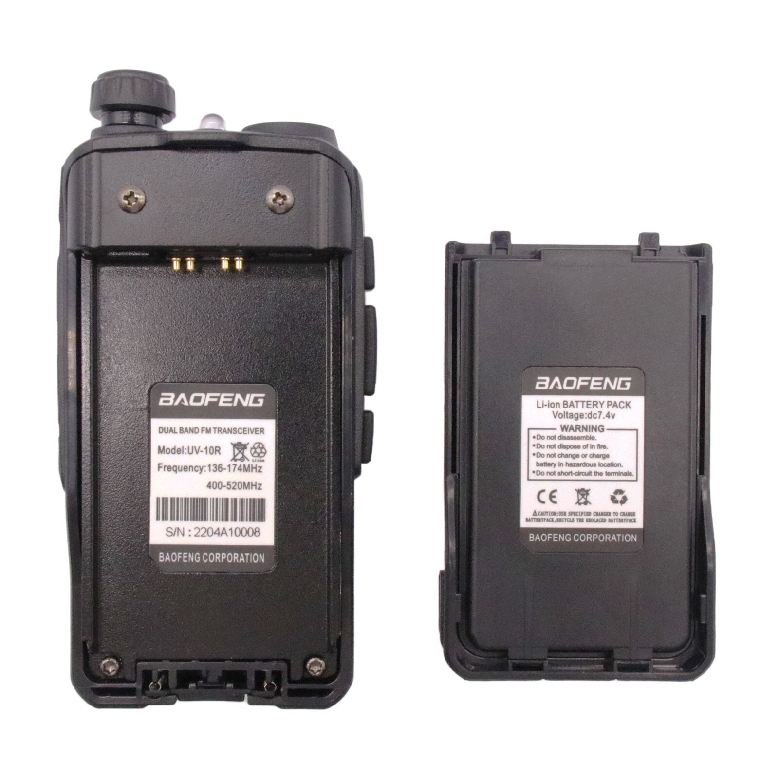 Baofeng UV-10R 16W Dual Band UHF/VHF Long Rang Walkie Talkie Two-Way Ham Radio Baofeng UV-10R - фотография #4