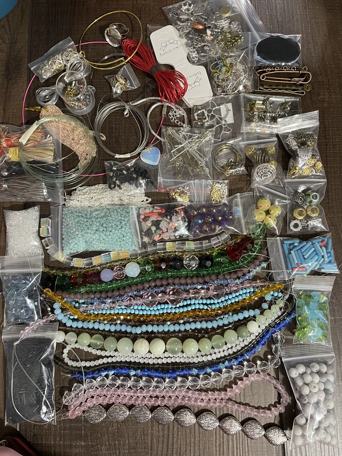 60 bags HUGE MIX Jewelry DIY LOT 👑🐝 Great Stater Kit 👑🐝 Beads & Findings MrsQueenBeead 60 Bag - фотография #10