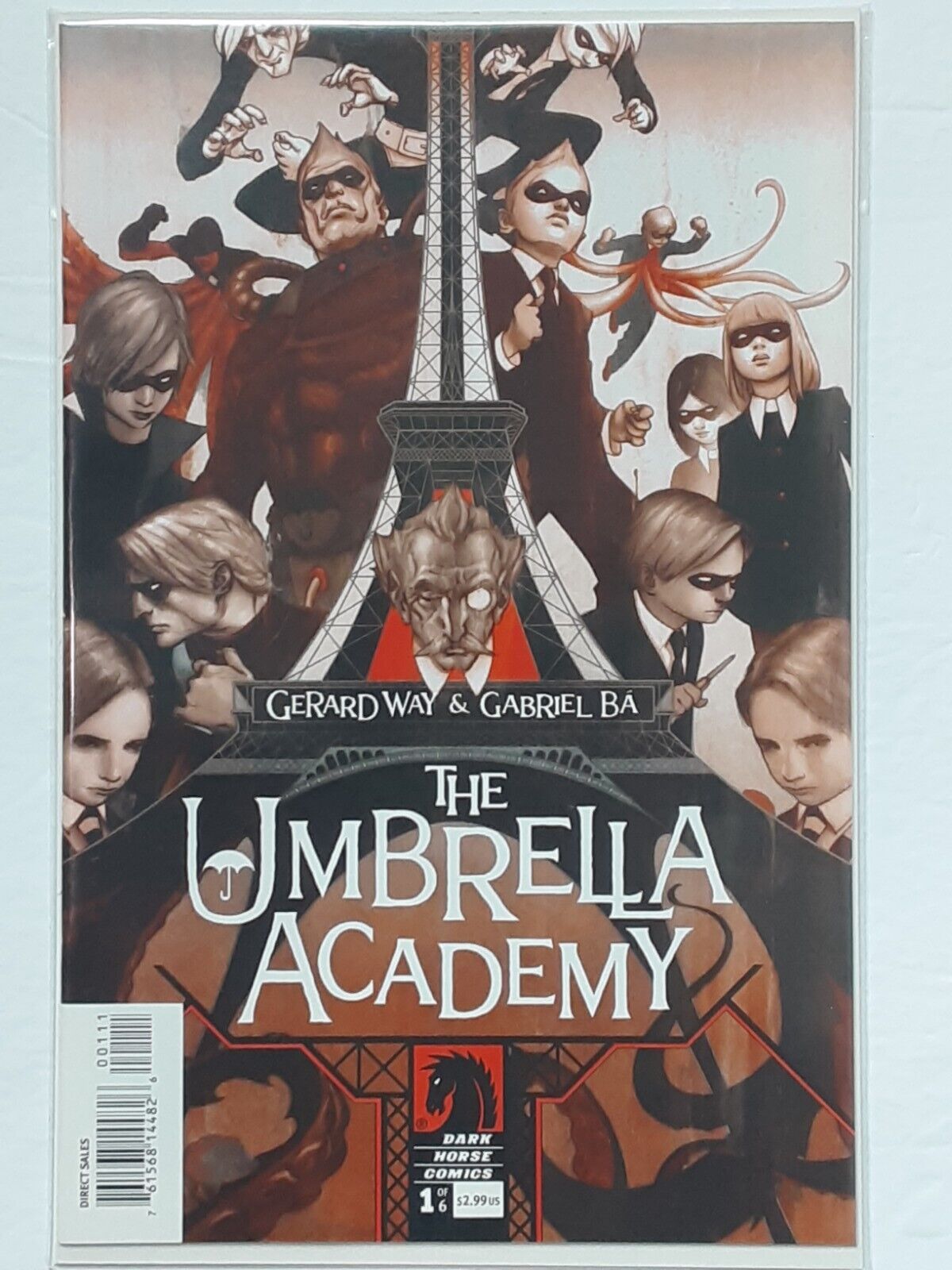 Umbrella Academy (2007-2008) #1-6 Complete SEALED Slab Dark Horse NM Без бренда - фотография #2
