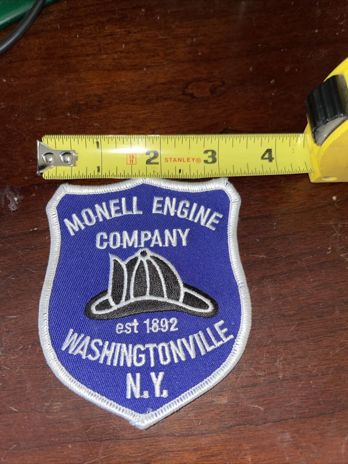 Monell Engine Company Fire Dept. Washingtonville NY New York 4x3" Patch Без бренда