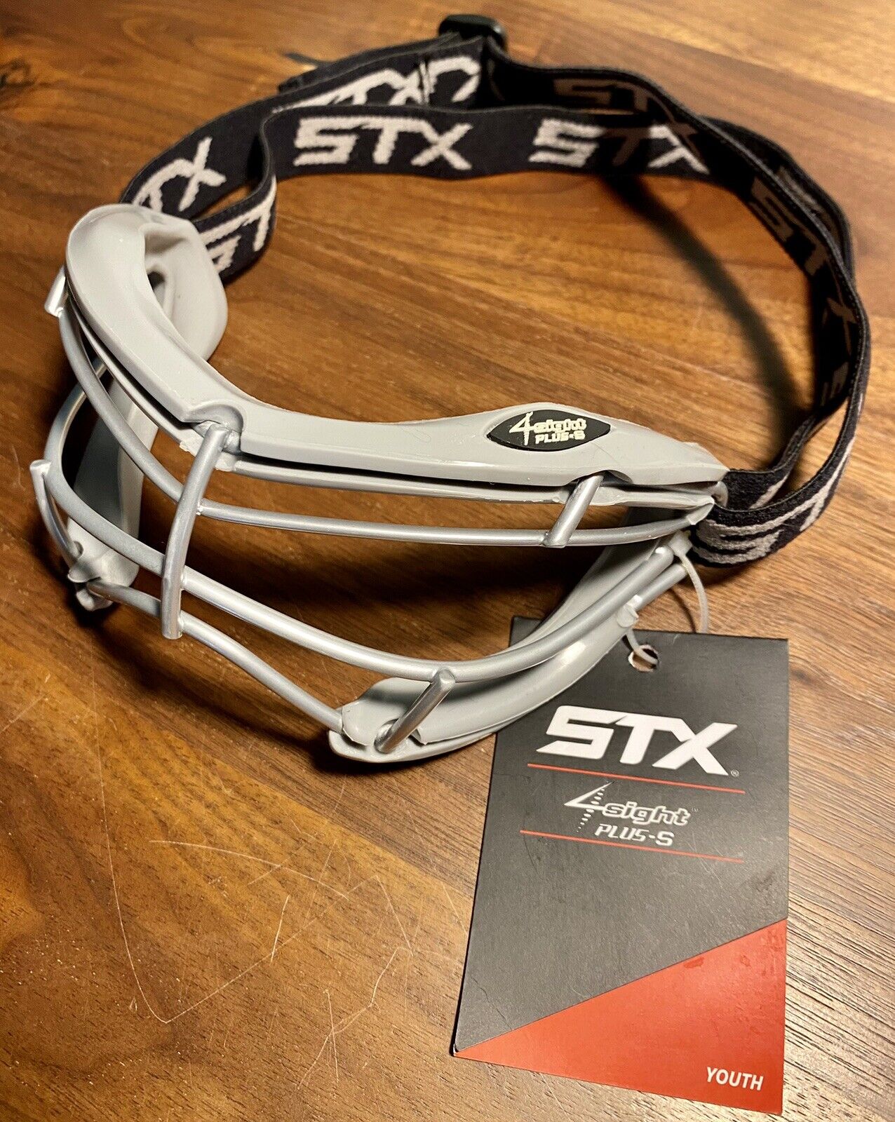 STX 4Sight+S Lacrosse Eye Mask Youth Girls Eye Protection Goggles Field Hockey STX STX 4Sight Lacrosse