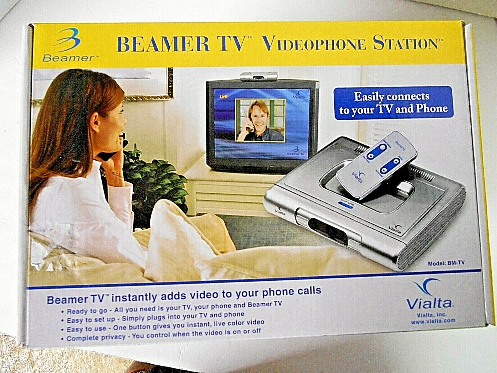 Beamer TV Videophone Station - model BM-TV / NEW  Vialta BM-TV