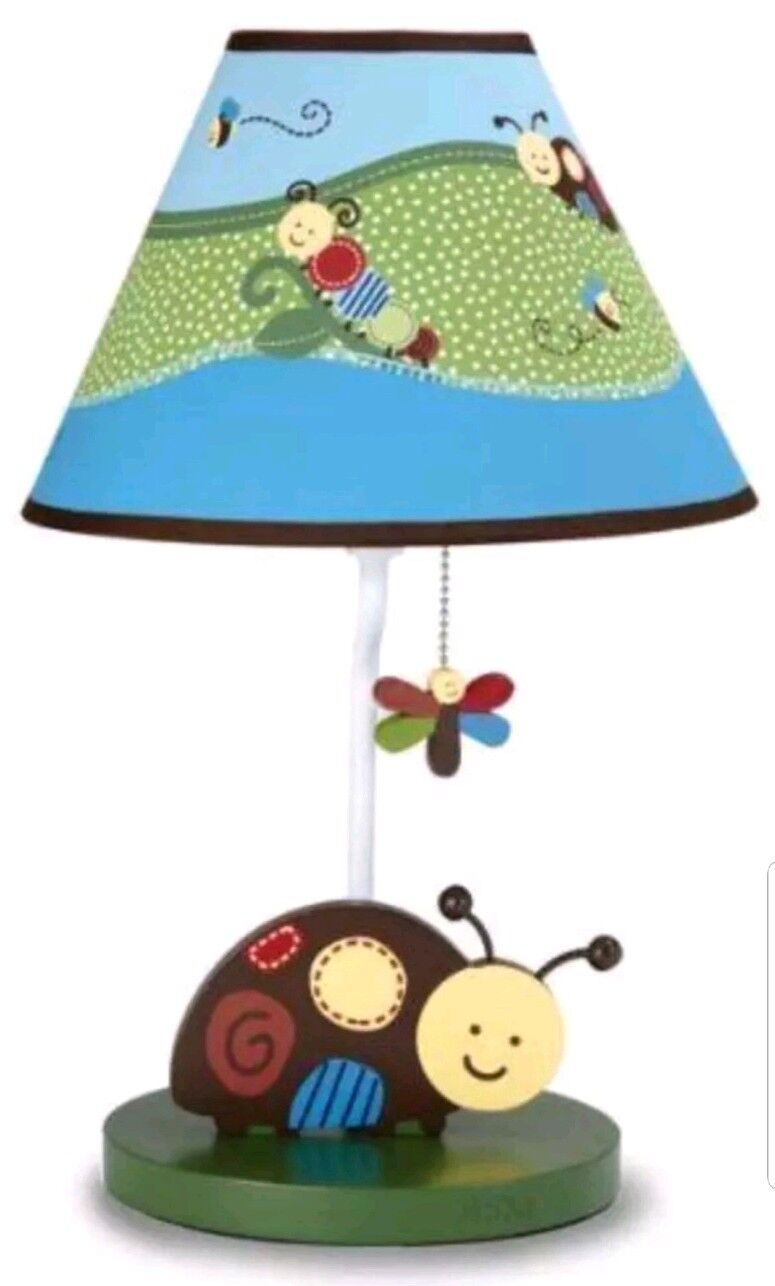 Nojo Critter Babies Lamp and Shade New In Box Nursery Baby Toddler Decoration NoJo 6300067