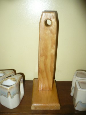 6 Rodolfo Padilla Drip Glazed Pottery Signed Espresso 3 Oz. Mugs Stacking w/Tree C&C Ceramics - фотография #5