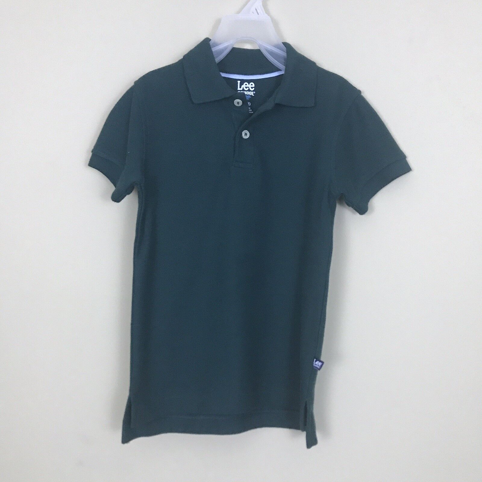 Lee Boys & Girls  Uniform Shirt Short Sleeve Pique Polo School Lee