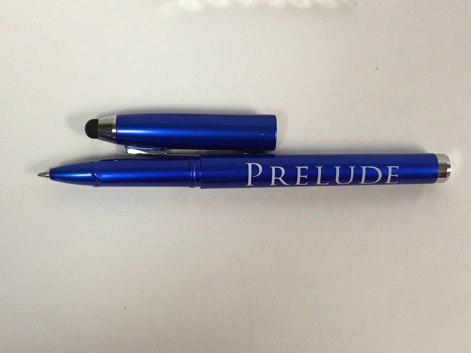 8 Lot Misprint GEL Ink Soft Tip Stylus Pen, BLUE INK, Metallic Blue Barrel Unbranded/Generic Does Not Apply - фотография #2