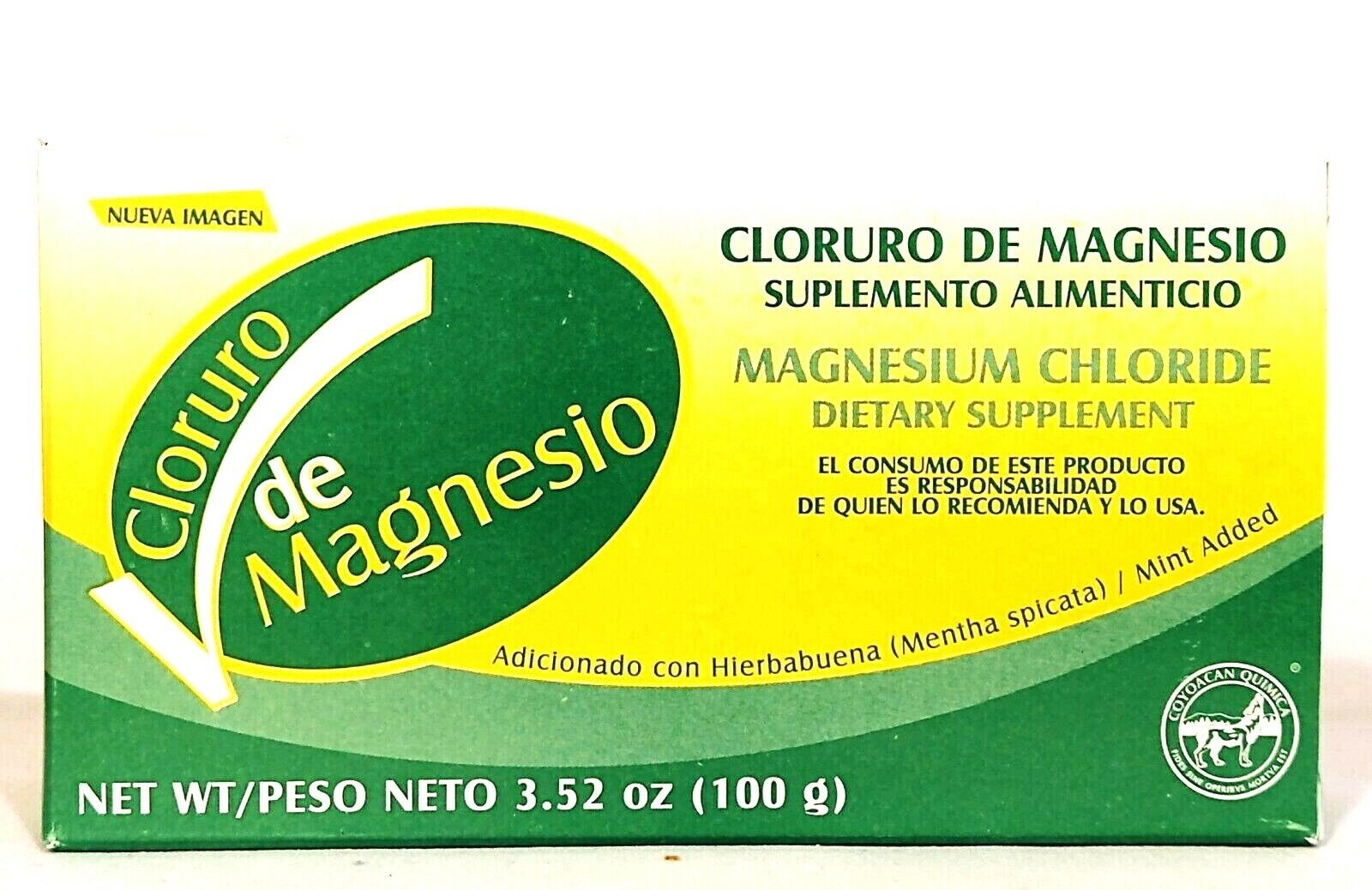 2 Cloruro de Magnesio Magnesium Chloride 100% PURO Hasta 400 Porciones Cloruro de Magnesio COYOQUIMEX N/A - фотография #3