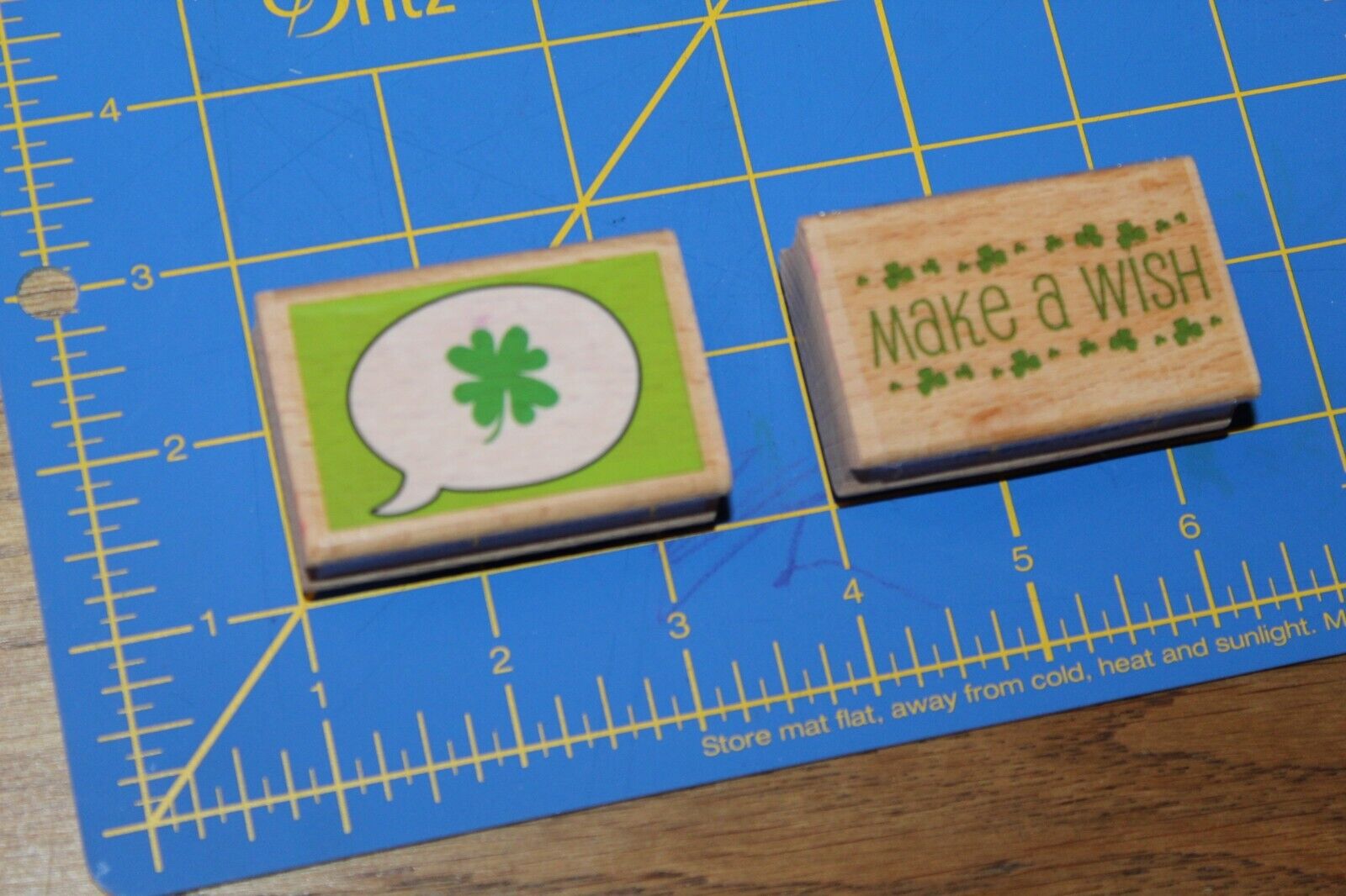 {St. Patrick's Day} Stamp Set LOT Wood Mounted Paper Craft Card Making Studio G Studio G Does Not Apply - фотография #9
