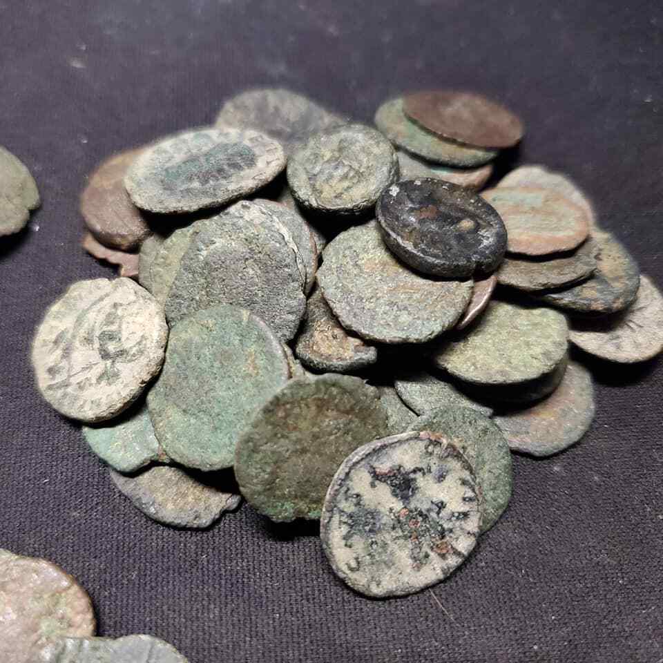 Lot of 10 Random Ancient Coins Early A.D. Greek and Roman Без бренда