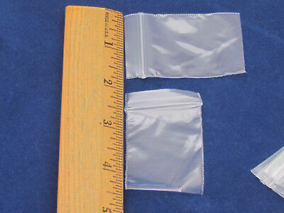 100 Reclosable 1.5" x 2" Zip Bags Mini ReUsable Jewelry Coin Lock able 1½" x 2" Paxly Does Not Apply - фотография #5