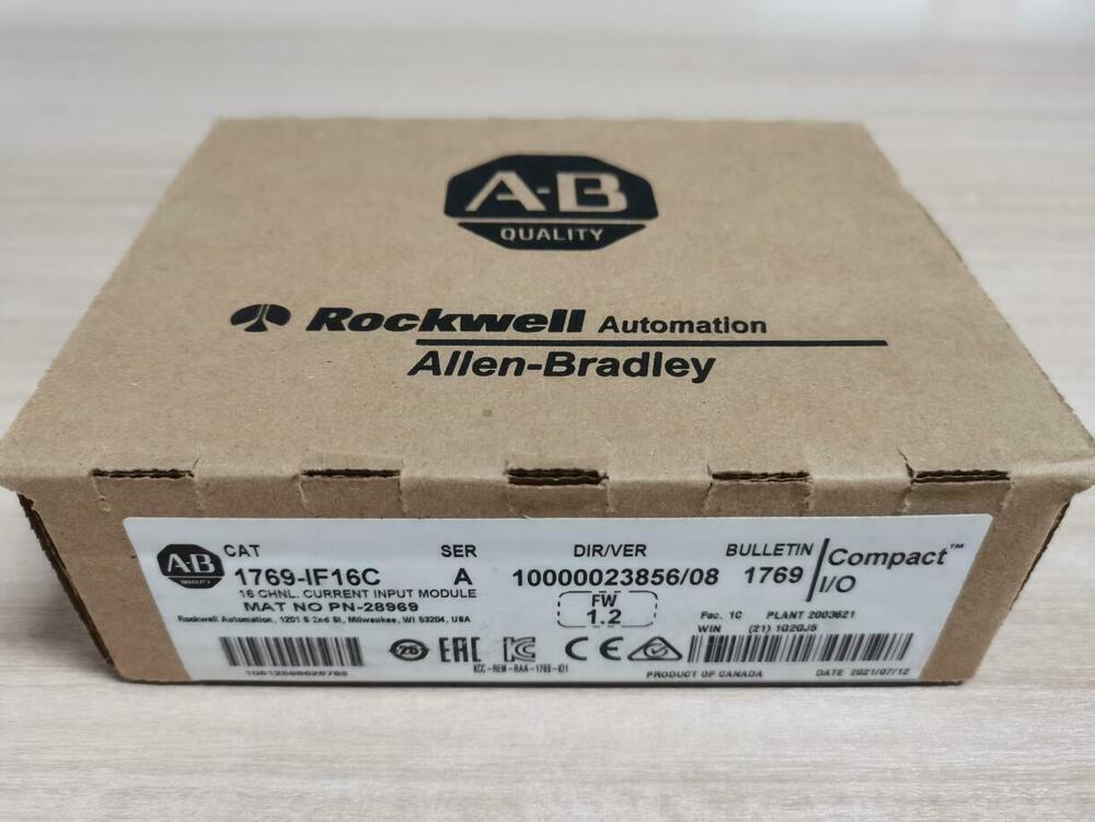 Surplus Sealed Allen-Bradley AB 1769-IF16C /A CompactLogix 16-Ch Analog Current AB 1769-IF16C