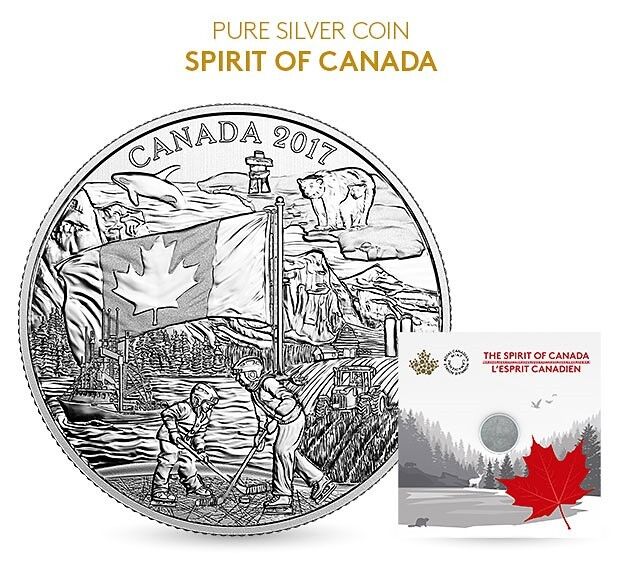 2017 CANADA 150 Silver 3 Coin Set  SPIRT, HEART OF OUR NATION & PROUDLY CANADIAN Без бренда - фотография #2