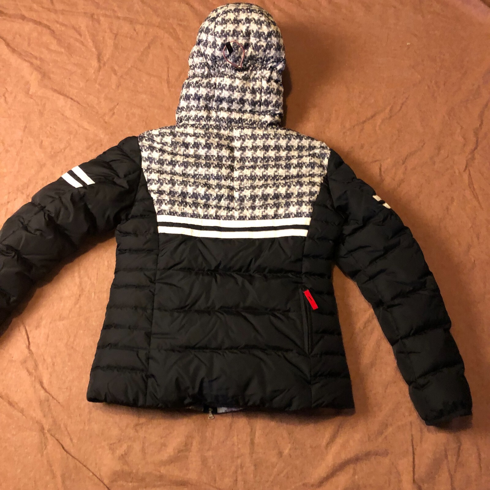 Womens Bogner Fire Ice Down Puffer Jacket 600 Fill Hooded Size 8 Bogner - фотография #7