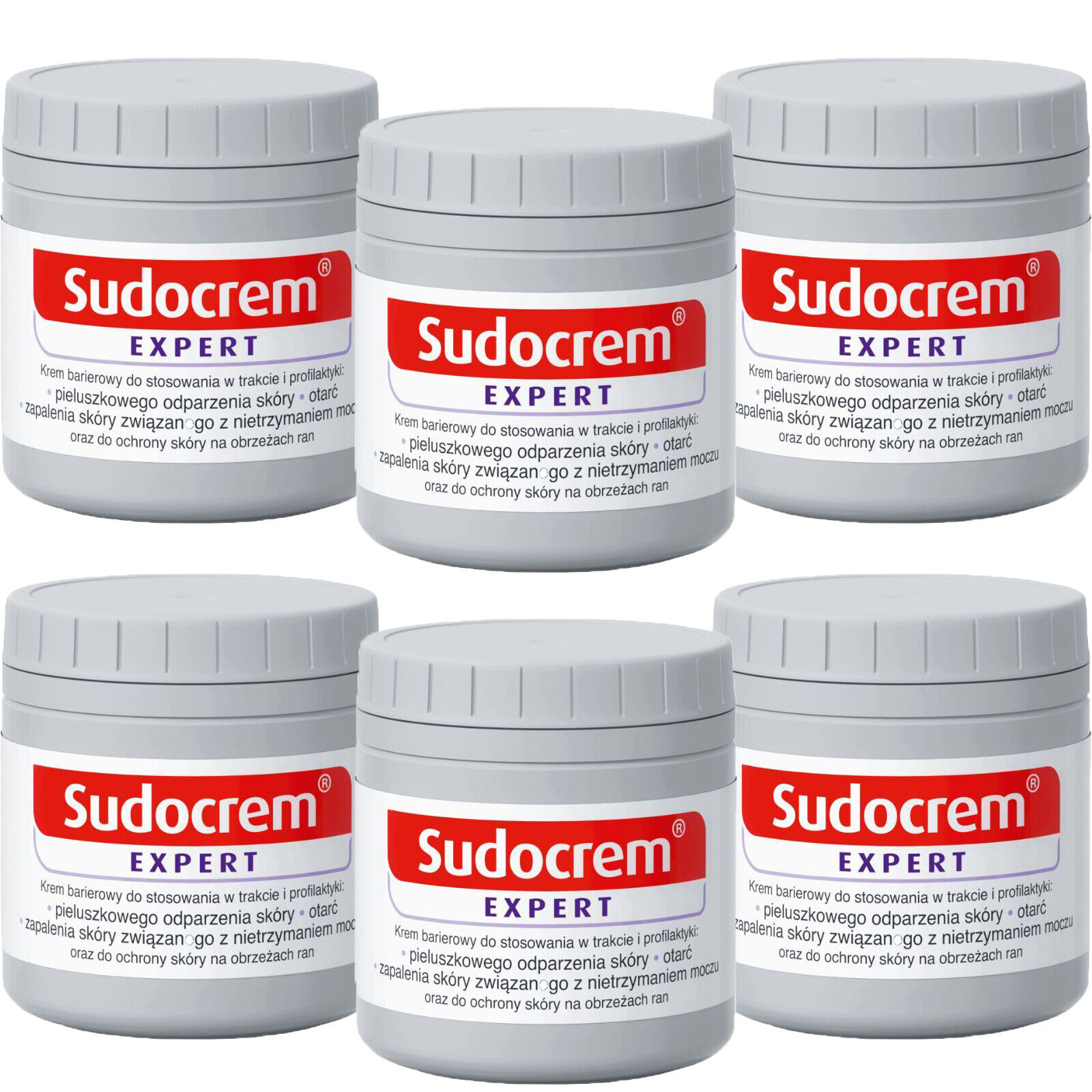 SUDOCREM EXPERT Antiseptic Healing Cream 60gX6 EXP.04/2023 USA Free Shipping Sudocrem 125g