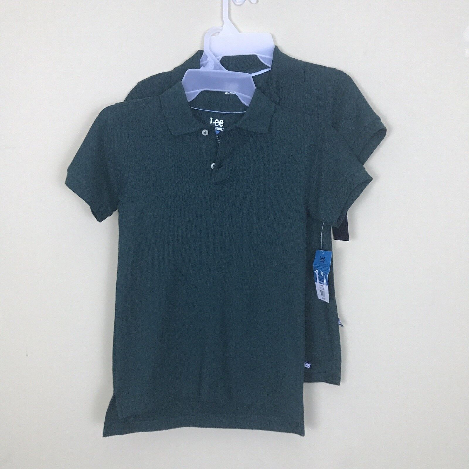 Lee Boys & Girls  Uniform Shirt Short Sleeve Pique Polo School Lee - фотография #4