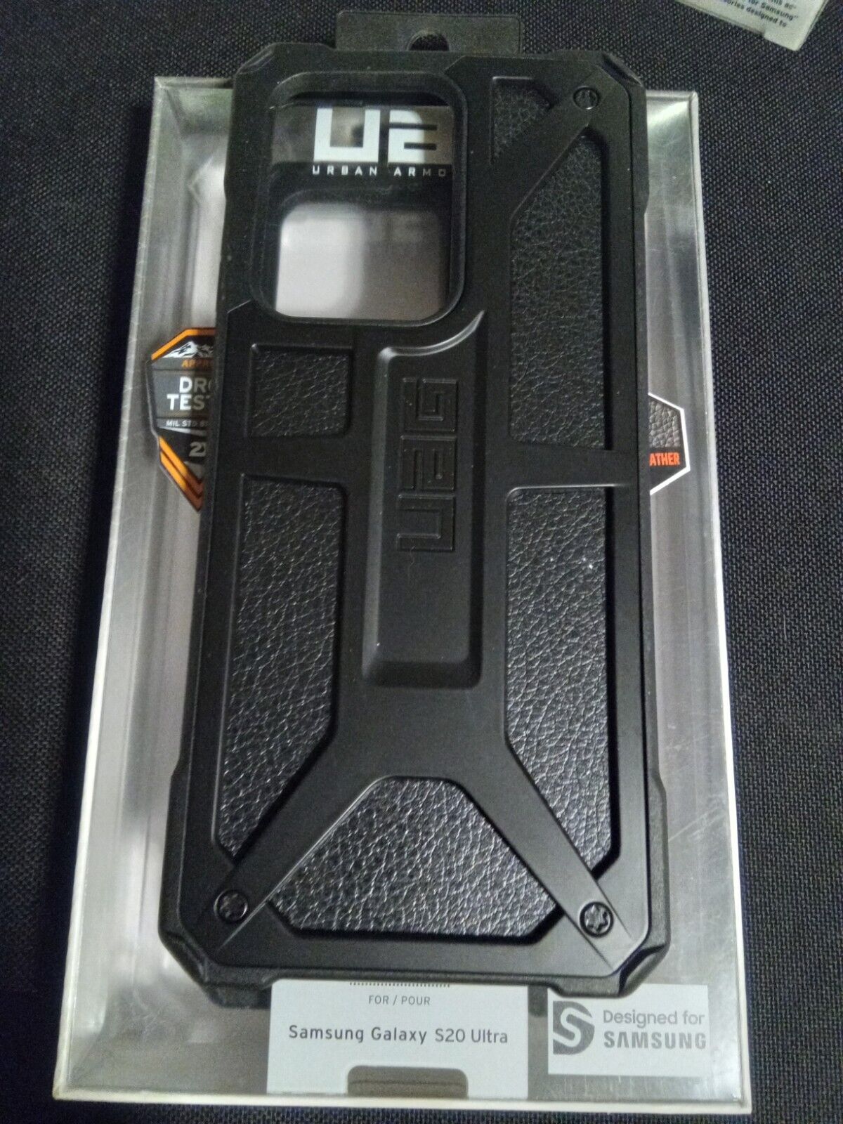 Urban Armor Gear Monarch Series Case for Samsung Galaxy S20 Ultra - Black URBAN ARMOR GEAR 211991114040