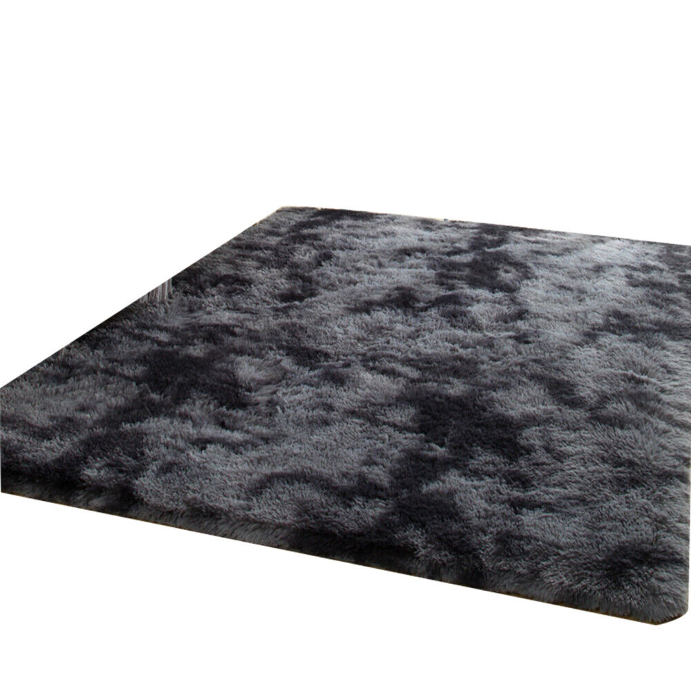 Shaggy Area Carpet Fluffy Floor Mat Anti-Skid Rug Playing Mat Center Room Decor Unbranded Does Not Apply - фотография #8