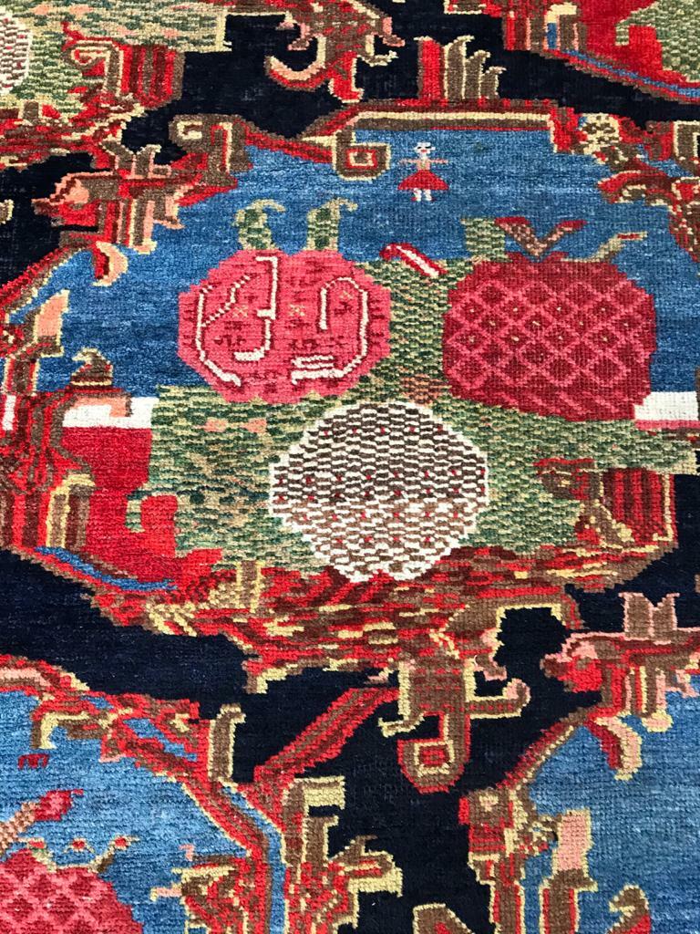 HALVAI BIJAR (BIDJAR) " FOREIGN FLOWER " NORTHWEST PER'SIAN RUNNERS. (SET PAIR ) Halavai Bidjar