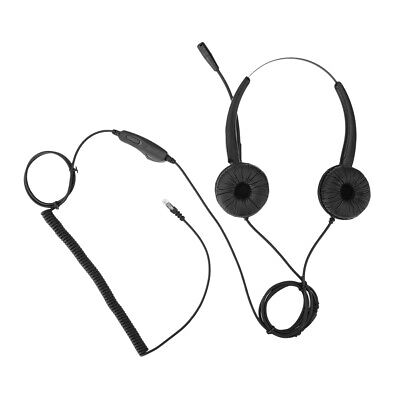 RJ9 Call Center Telephone Headset Office Phone Headphone W/ Noise Cancelling Unbranded Does Not Apply - фотография #6
