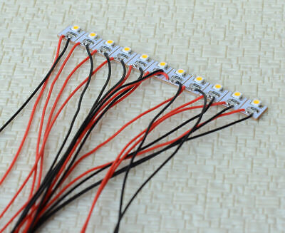 15 x pre-wired warm white SMD LED building interior lighting+ wired resistor 12V Unbranded Does Not Apply