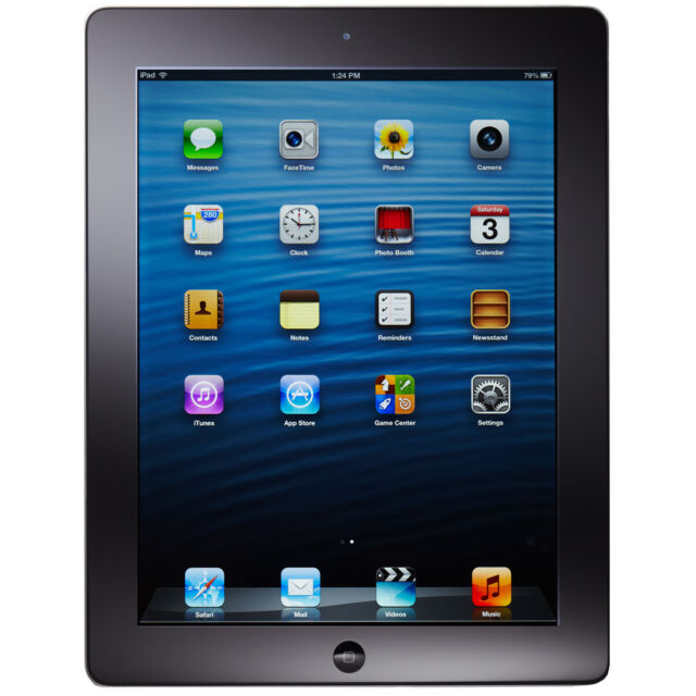 Apple iPad 4th Gen., 16GB, Wi-Fi, 9.7" - Black (MD510LL/A)  wholesale lot of 10 Apple MD510LL/A