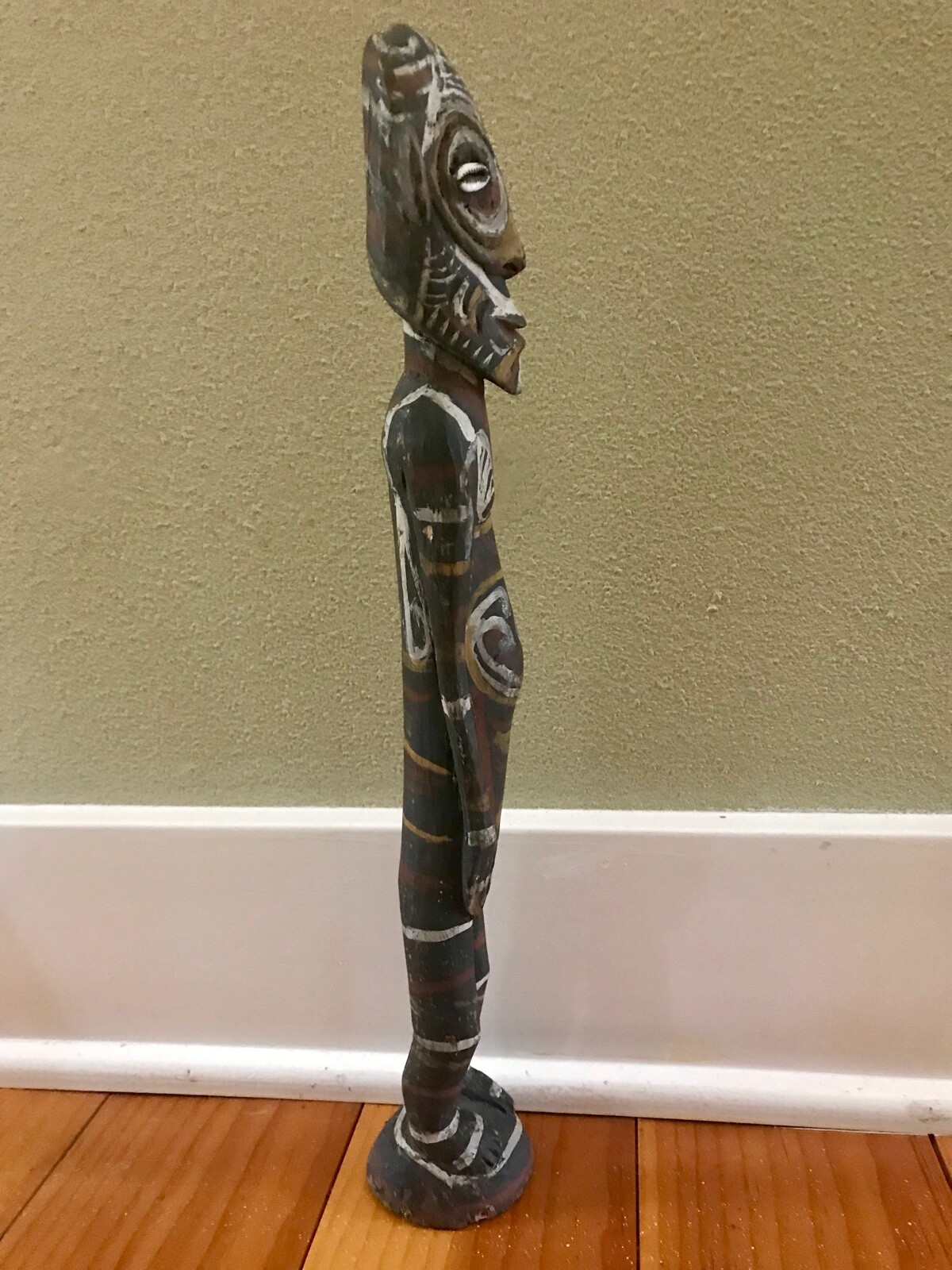 TWO Ethnographic Oceania New Guinea carvings Без бренда - фотография #7