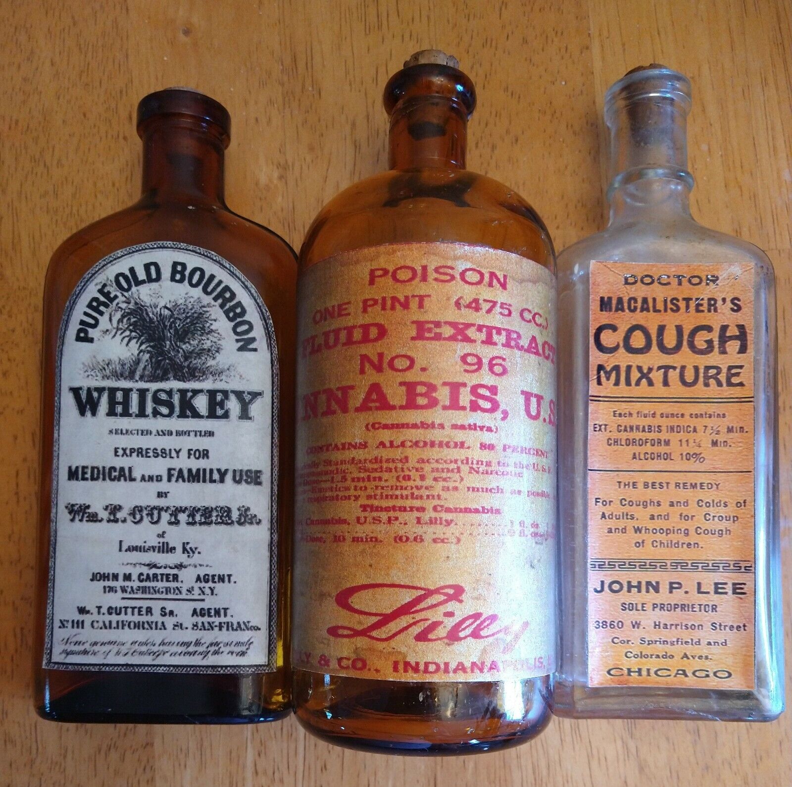 Vintage Family Medicine Hand Crafted Bottles,Cannabis,Medical Whiskey,Macalister Без бренда - фотография #3