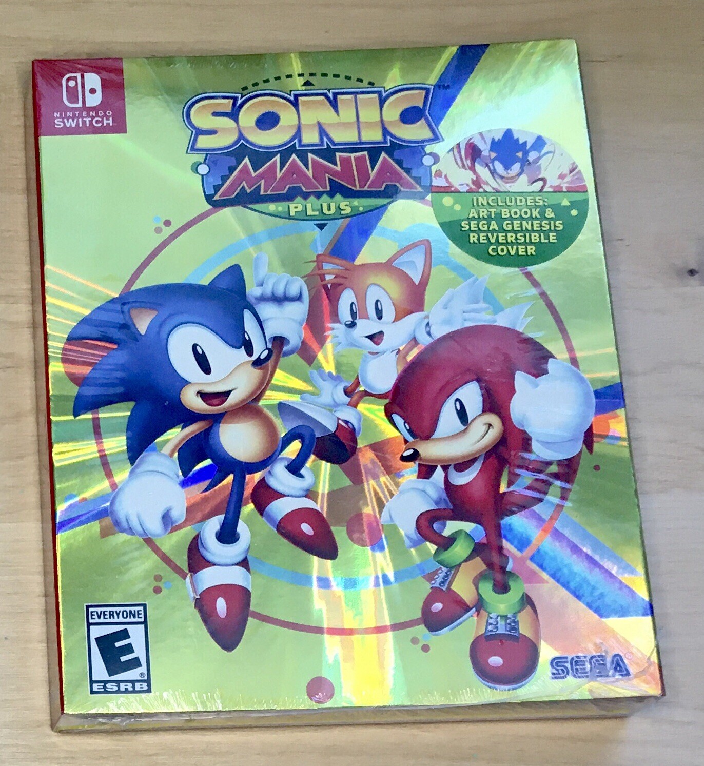 Sonic Mania Plus Nintendo Switch with Art Book! Brand New Factory Sealed Без бренда