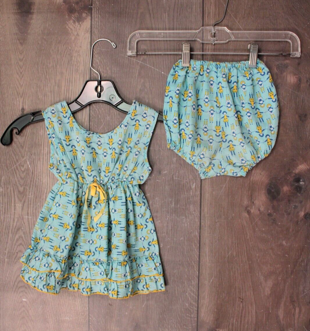 VTG Girl's 50s Lot Of 13 Dresses Children's 1950s Toddler's Dresses Various Size Unbranded - фотография #11