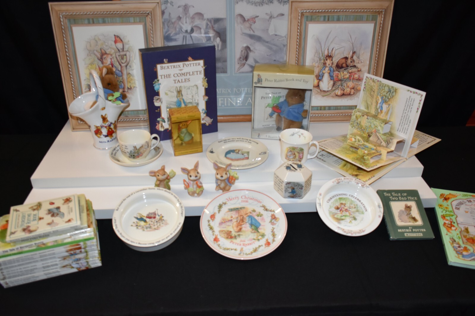 Huge Variety Beatrix Potter ~ Peter Rabbit Lot ~ Wedgwood ~ Pictures ~ China +++ Wedgwood