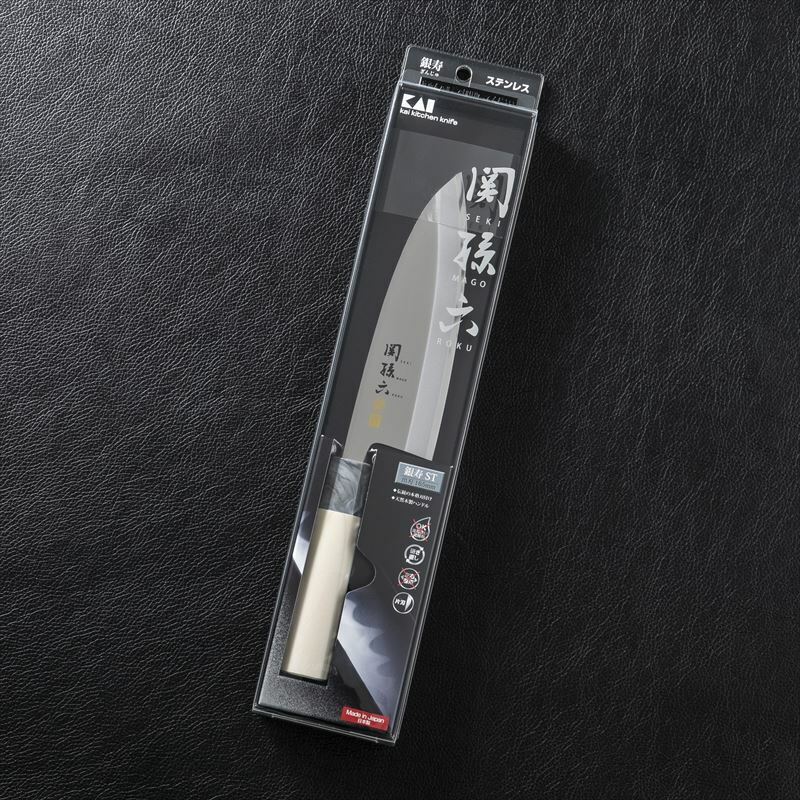 KAI Japan Seki Deba Fish Chef knife 6.5in 165mm High carbon stainless AK5063 Seki Magoroku AK5063 - фотография #5