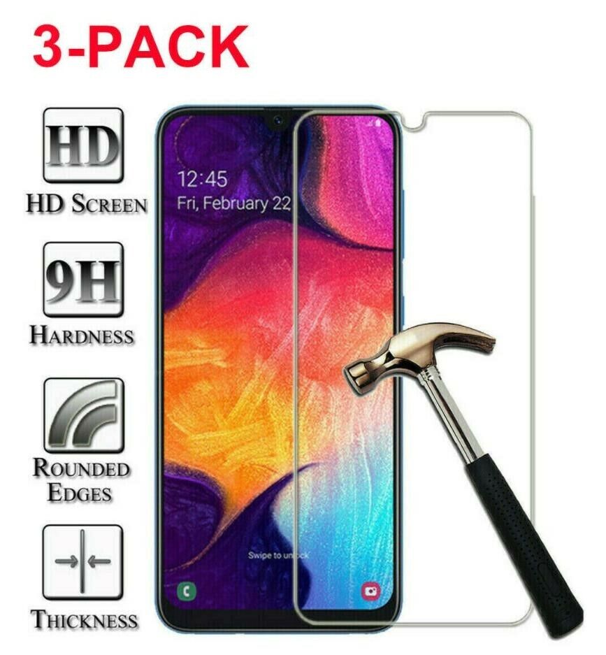 3-Pack Tempered Glass Clear HD Screen Protector  For Samsung Galaxy A10e Unbranded Does Not Apply