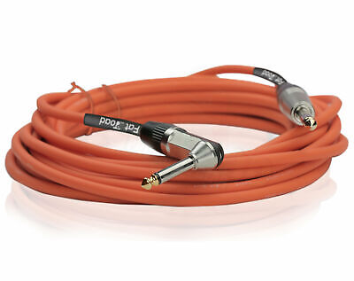 FAT TOAD Guitar Cables Right Angle 20FT ¼ Jack 6 Cords Instrument Speaker Wires Fat Toad U-AP2303-R-20FT (6) - фотография #2