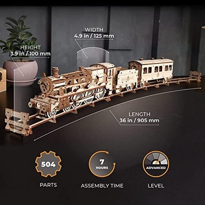 UGEARS Harry Potter Hogwarts Express 3D Puzzles for Adults to Build - Model K... UGEARS Does not apply - фотография #2