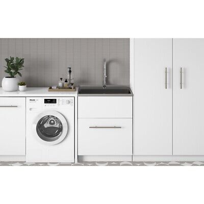 Simpli Home Metro Modern 28"Laundry Cabinet With Faucet And Stainless Steel Sink Без бренда AXCLDYMET28-SS - фотография #2