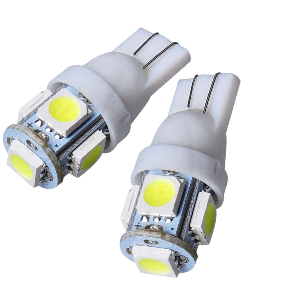 50Pcs Super White T10 Wedge 5-SMD 5050 LED Light bulbs W5W 2825 158 192 168 194 ANYHOW Does Not Apply - фотография #10