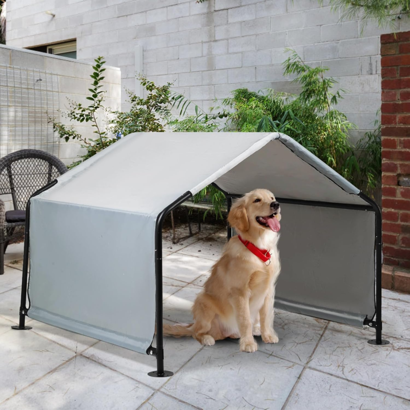 Dog Shade Shelter Pet Outdoor Tent Large Dog House Sun Rain Animal Shelter Lives XIAPINMOON - фотография #6