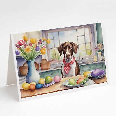 Decorating Easter Pointer Greeting Cards Envelopes Pack of 8 DAC6871GCA7P Без бренда