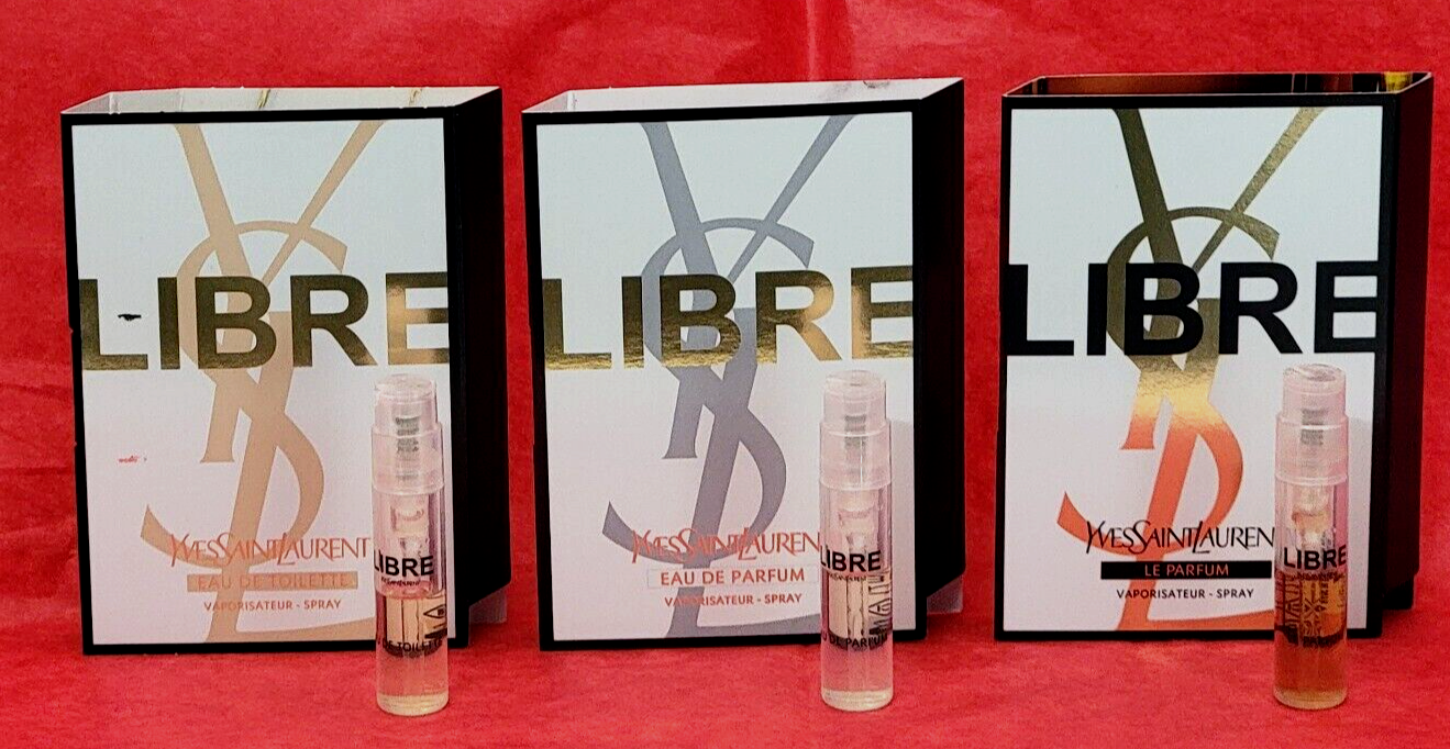 LIBRE for WOMEN 3 Spray Vials by YSL Yves Saint Laurent (EDT, EDP, Le Parfum) Yves Saint Laurent 1365740 - фотография #2