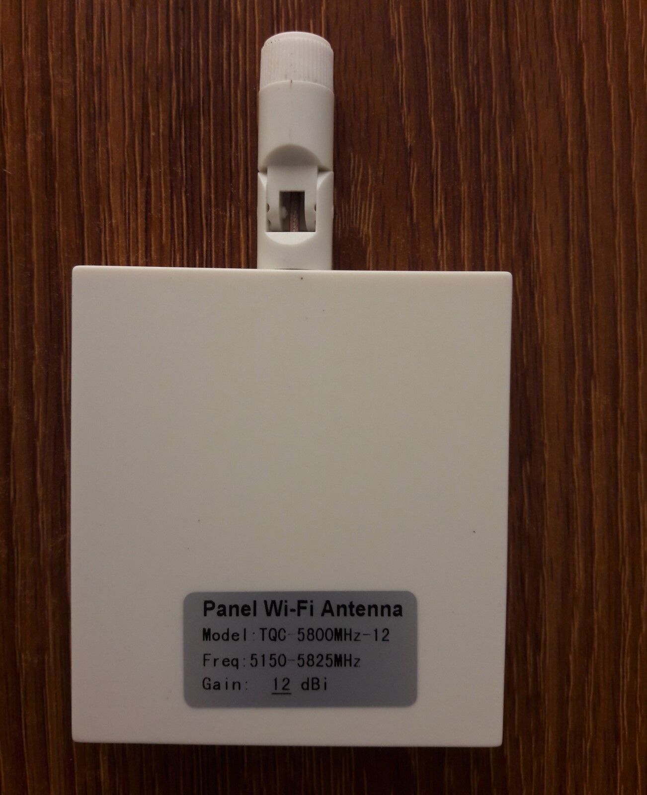 2 pcs 5.8GHz 12dBi Panel WiFi Rotatable Antenna  RP-SMA Connector for  IP Camera Unbranded Does Not Apply - фотография #2