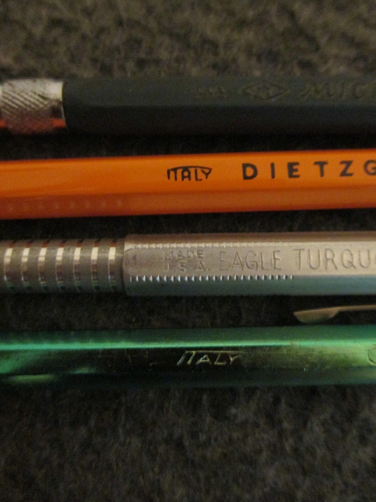 VTG LOT8 MECHANICAL PENCILS DIETZGEN KOH-I-NOOR- EAGEL TURQUOISE GRAMERCY ECT #2 Dietzgen, KOH-I-NOOR,, Gramercy, Eagle Turquoise - фотография #7