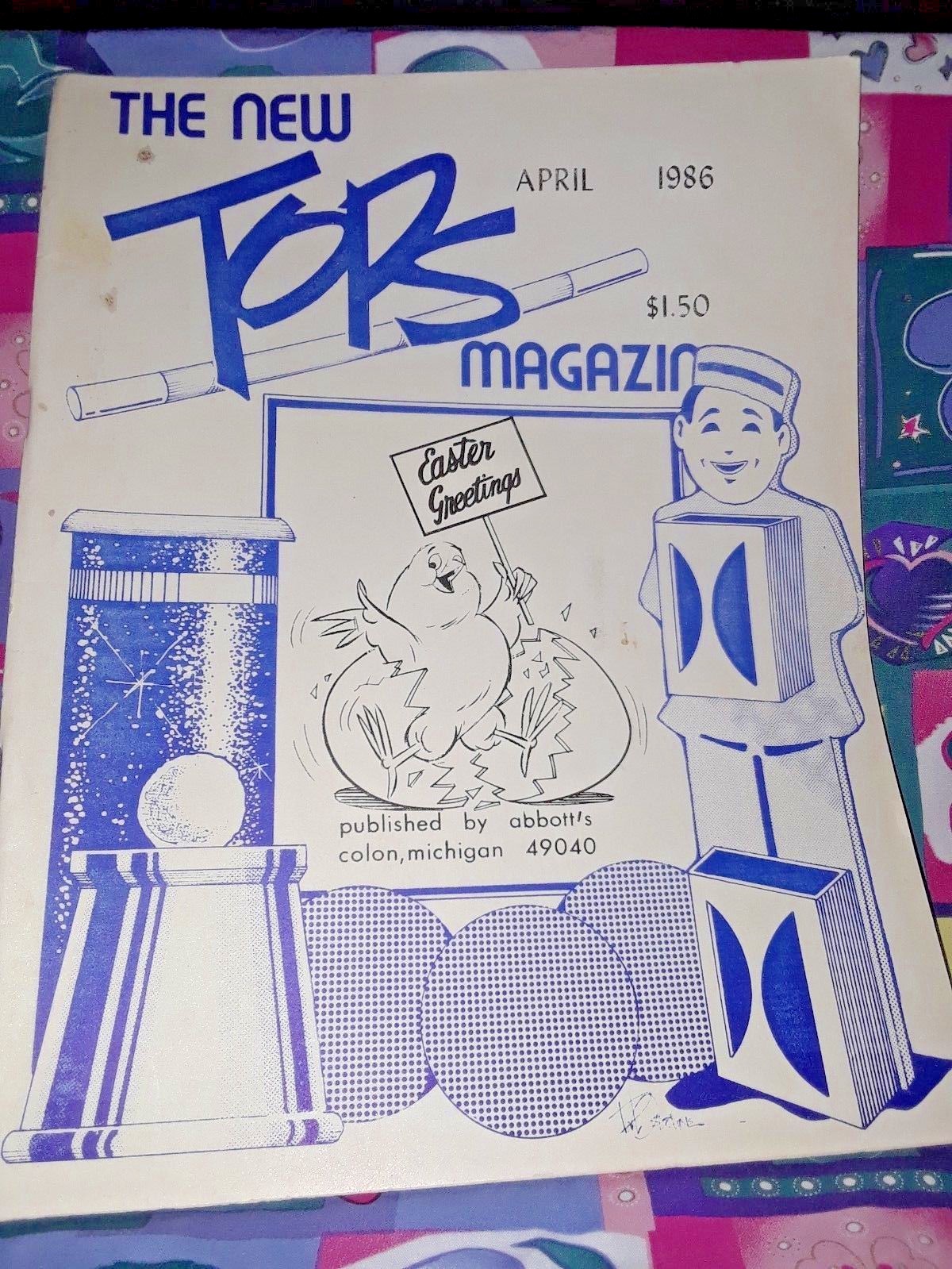 4 VINTAGE MAGIC THE NEW TOPS MAGAZINE PUBLISHED BY abbott's 1986-87-88-92 Без бренда - фотография #2
